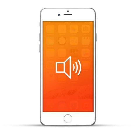 Apple iPhone 6 Plus Reparatur Lautsprecher Weiss